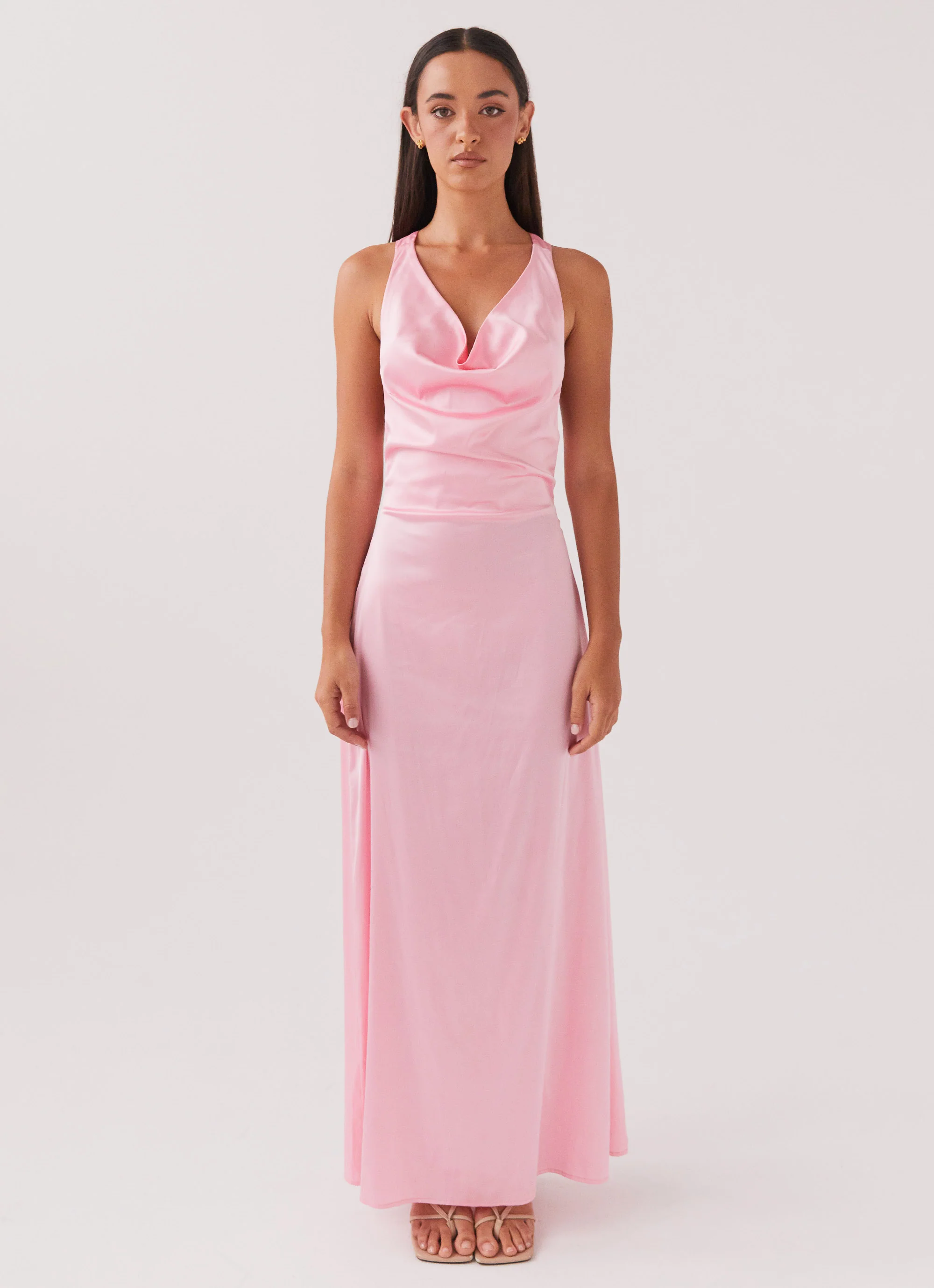 MESHKI Musa Maxi Dress - Candy